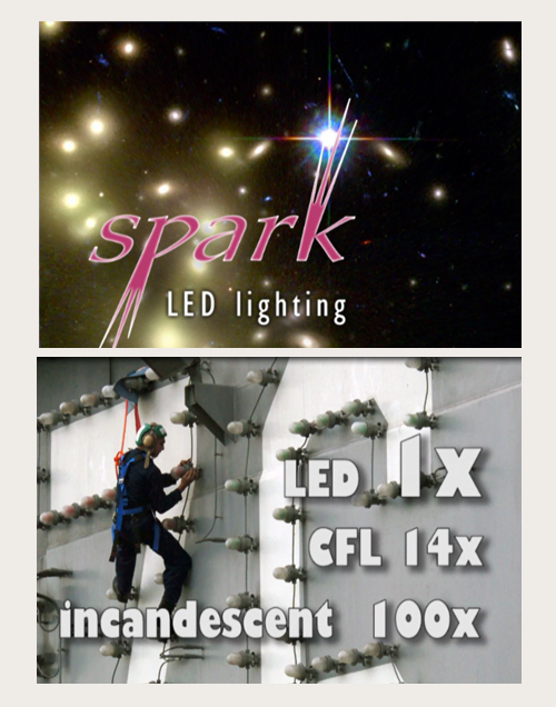 Spark LED Lighting Video Screenshots